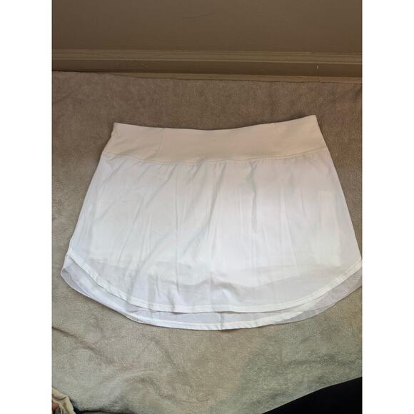 CALIA Run Collection Petal White Reflective High Rise Skort size XXL NWT - Picture 4 of 10